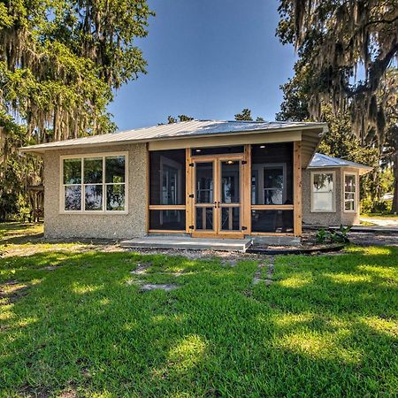 Riverfront Darien Cottage With Private Dock! المظهر الخارجي الصورة