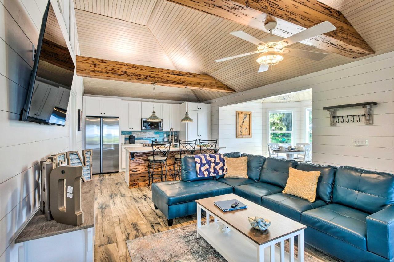 Riverfront Darien Cottage With Private Dock! المظهر الخارجي الصورة