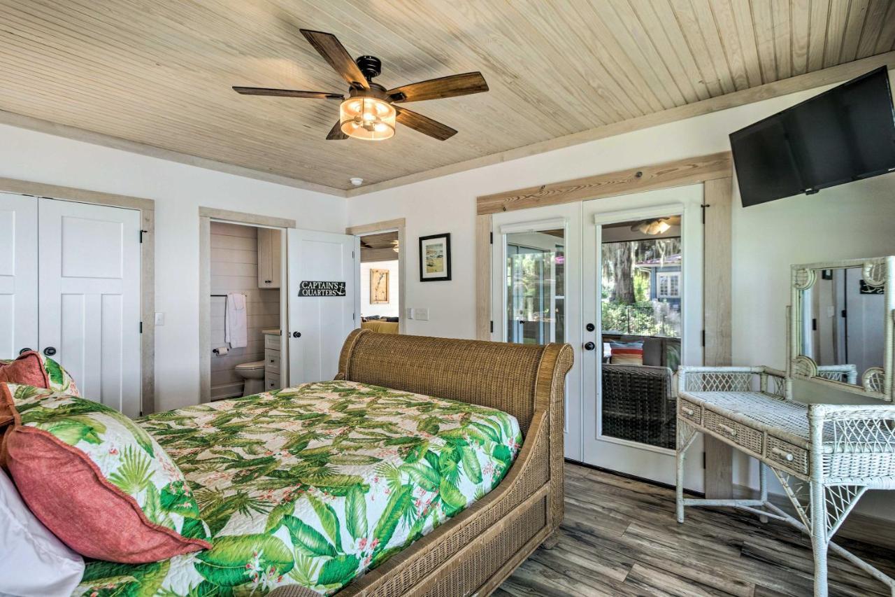 Riverfront Darien Cottage With Private Dock! المظهر الخارجي الصورة