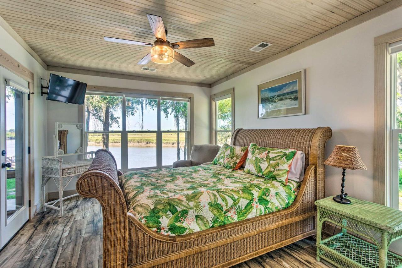 Riverfront Darien Cottage With Private Dock! المظهر الخارجي الصورة