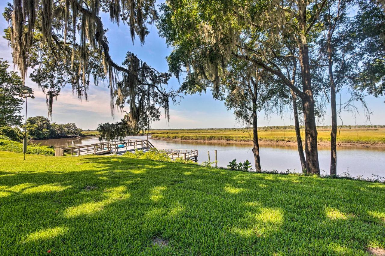 Riverfront Darien Cottage With Private Dock! المظهر الخارجي الصورة