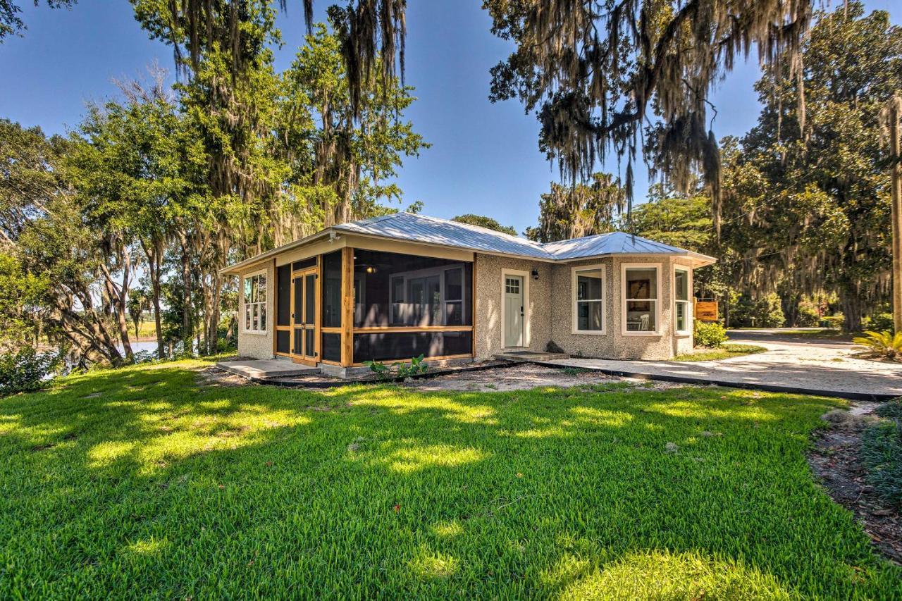 Riverfront Darien Cottage With Private Dock! المظهر الخارجي الصورة